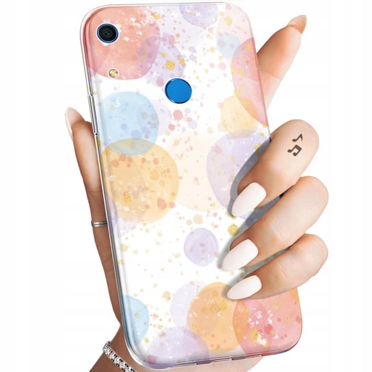 ETUI DO HUAWEI Y6S / Y6 PRIME 2019 / HONOR 8A WZORY WATERCOLOR AKWARELA Huawei