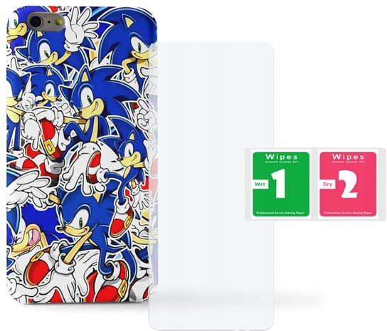 Etui do Huawei Y7 19- SONIC BAJKA+SZKŁO Inna marka