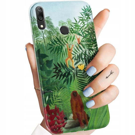 ETUI DO HUAWEI Y7 2019 WZORY HENRI ROUSSEAU PEJZAŻ MALARZ OBUDOWA POKROWIEC Huawei