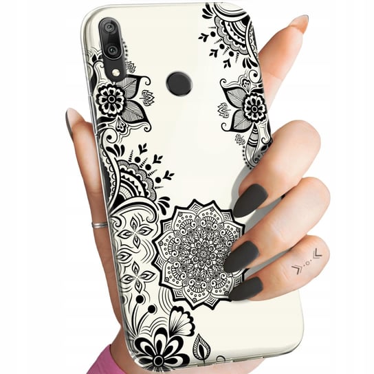 Etui Do Huawei Y7 2019 Wzory Mandala Buddyzm Sztuka Wzory Obudowa Pokrowiec Huawei