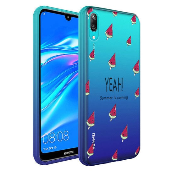 Etui do Huawei Y7 2019 Y7 Pro 2019 pokrowiec Arbuz VegaCom