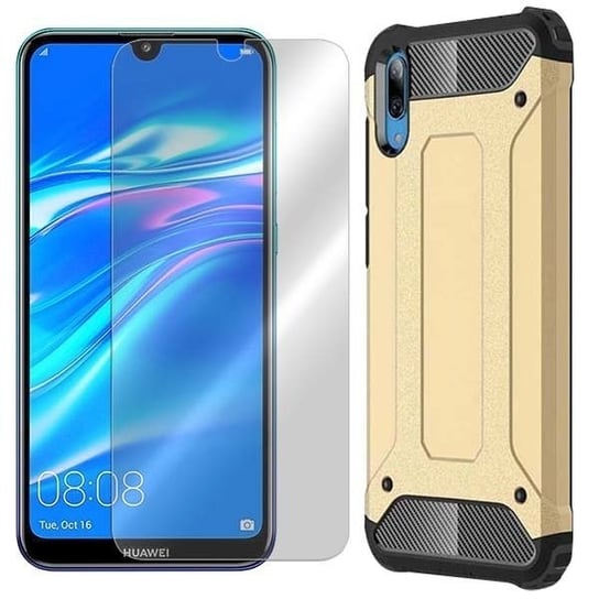 Etui do Huawei Y7 Prime 2019 Case Shield + szkło VegaCom