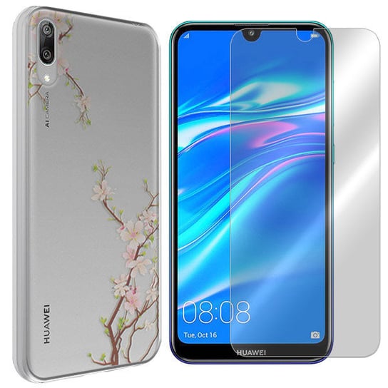 Etui Do Huawei Y7 Prime 2019 Cherry + Szkło VegaCom