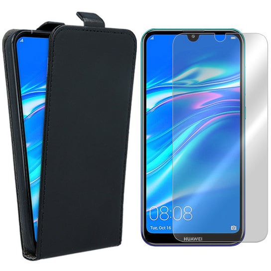 ETUI DO HUAWEI Y7 PRIME 2019 KABURA FLEXI + SZKŁO VegaCom