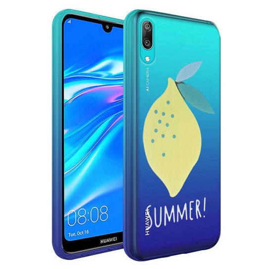 Etui do Huawei Y7 Prime 2019 Obudowa Case Cytryna VegaCom