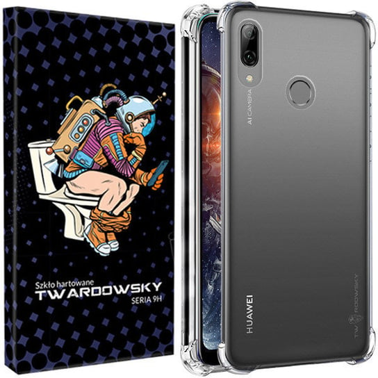 Etui Do Huawei Y7 Prime 2019 Twardowsky Air Szkło TWARDOWSKY