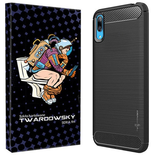 Etui Do Huawei Y7 Pro 2019 Twardowsky Moon + Szkło TWARDOWSKY