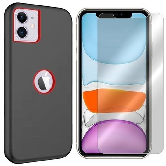 Etui Do Iphone 11 Pokrowiec Case Solid + Szkło 9H VegaCom