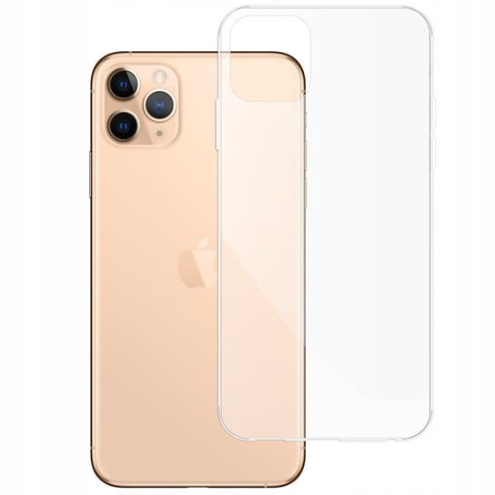 Etui Do Iphone 11 Pro Gumowe Obudowa Case Silikon Slim Pokrowiec Clear View Apple