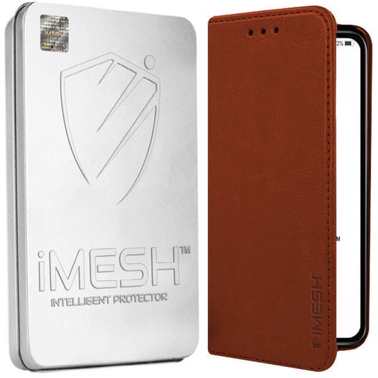 Etui Do Iphone 11 Pro Max Imesh Leather + Szkło 5D iMesh