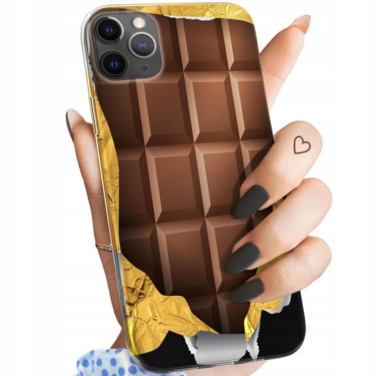 ETUI DO IPHONE 11 PRO MAX WZORY CZEKOLADA CHOCO SŁODYCZE OBUDOWA POKROWIEC Apple