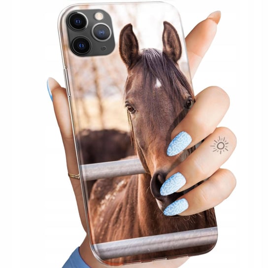 Etui Do Iphone 11 Pro Max Wzory Konie Kuce Pegazy Obudowa Pokrowiec Case Apple