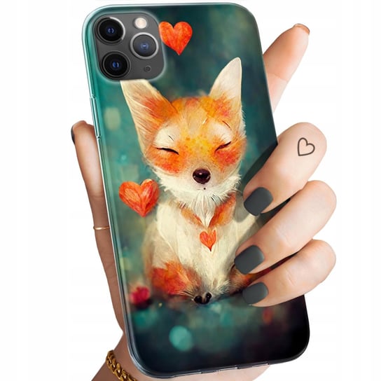 Etui Do Iphone 11 Pro Max Wzory Liski Lisy Fox Obudowa Pokrowiec Case Apple