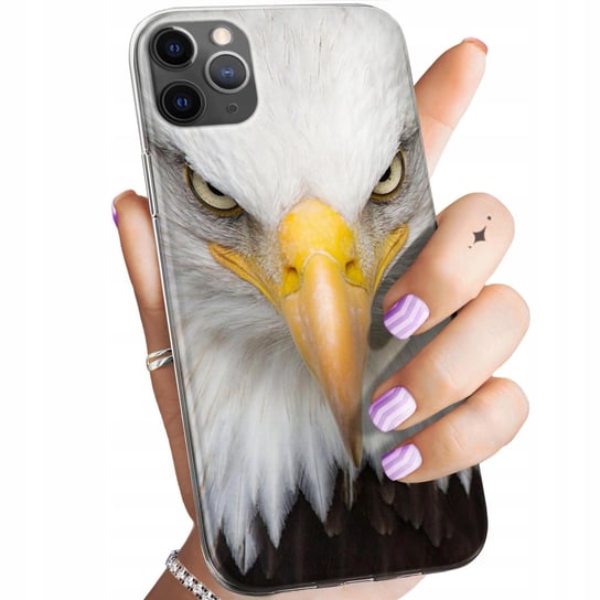 ETUI DO IPHONE 11 PRO MAX WZORY ORZEŁ SOKÓŁ EAGLE OBUDOWA POKROWIEC CASE Apple