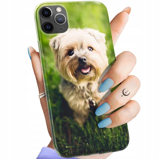 ETUI DO IPHONE 11 PRO MAX WZORY PIESKI PSIAKI DOGS OBUDOWA POKROWIEC CASE Apple