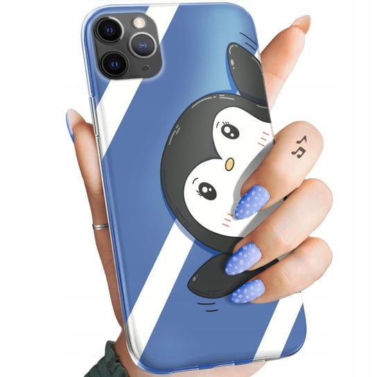 Etui Do Iphone 11 Pro Max Wzory Pingwinek Pingwin Happy Feet Obudowa Case Apple