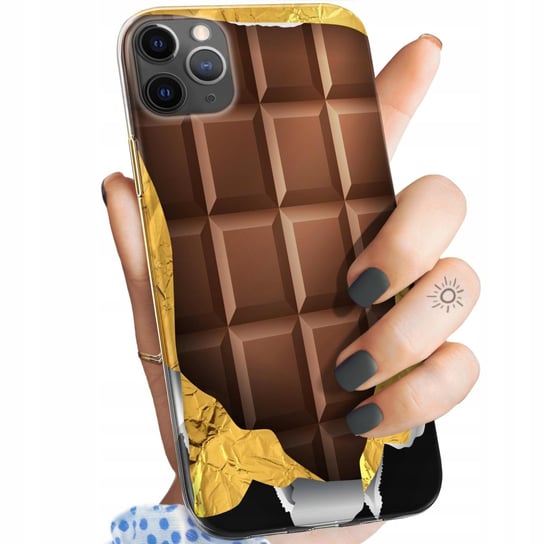 ETUI DO IPHONE 11 PRO WZORY CZEKOLADA CHOCO SŁODYCZE OBUDOWA POKROWIEC CASE Apple