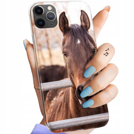 Etui Do Iphone 11 Pro Wzory Konie Kuce Pegazy Obudowa Pokrowiec Case Apple