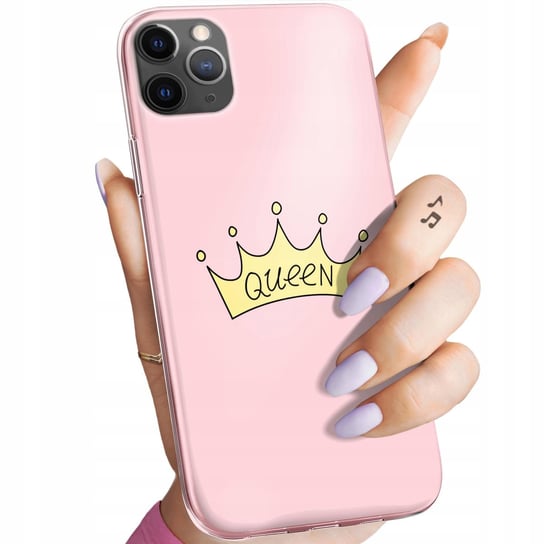 Etui Do Iphone 11 Pro Wzory Księżniczka Queen Princess Obudowa Pokrowiec Apple