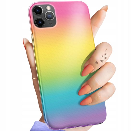 ETUI DO IPHONE 11 PRO WZORY LGBT RÓWNOŚĆ PRIDE OBUDOWA POKROWIEC CASE Apple