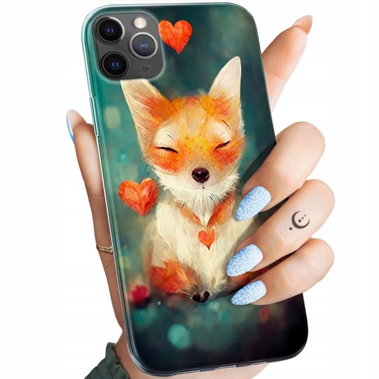 Etui Do Iphone 11 Pro Wzory Liski Lisy Fox Obudowa Pokrowiec Case Apple