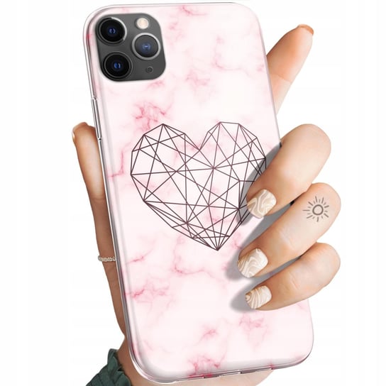 Etui Do Iphone 11 Pro Wzory Serce Serduszka Miłość Obudowa Pokrowiec Case Apple