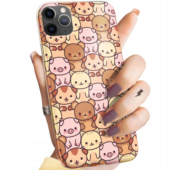 Etui Do Iphone 11 Pro Wzory Zwierzęta Pieski Kotki Lamy Domowe Dziekie Case Apple