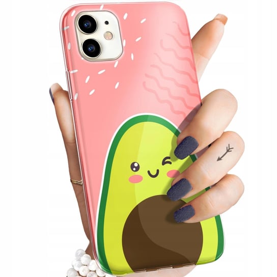 Etui Do Iphone 11 Wzory Awokado Avocado Owoc Obudowa Pokrowiec Case Apple