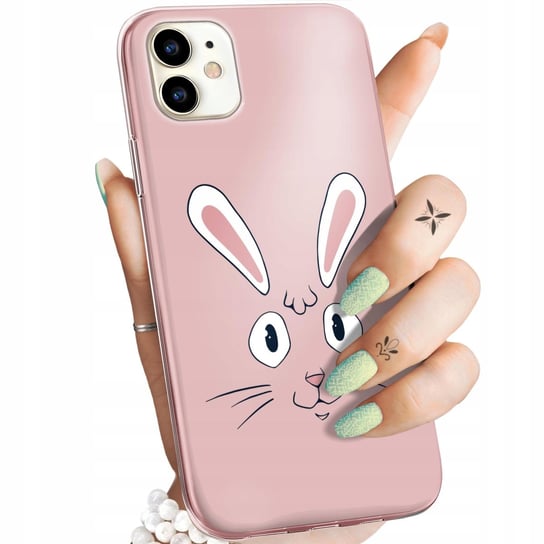 Etui Do Iphone 11 Wzory Królik Zając Bunny Obudowa Pokrowiec Case Apple