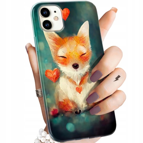 Etui Do Iphone 11 Wzory Liski Lisy Fox Obudowa Pokrowiec Case Apple