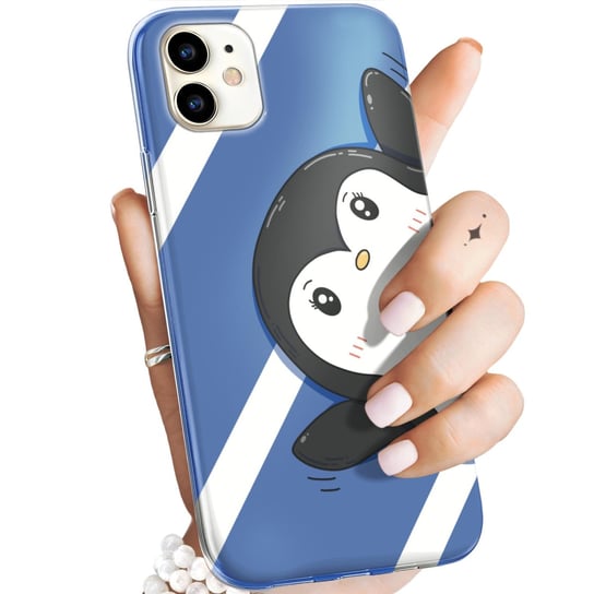 Etui Do Iphone 11 Wzory Pingwinek Pingwin Happy Feet Obudowa Pokrowiec Case Apple