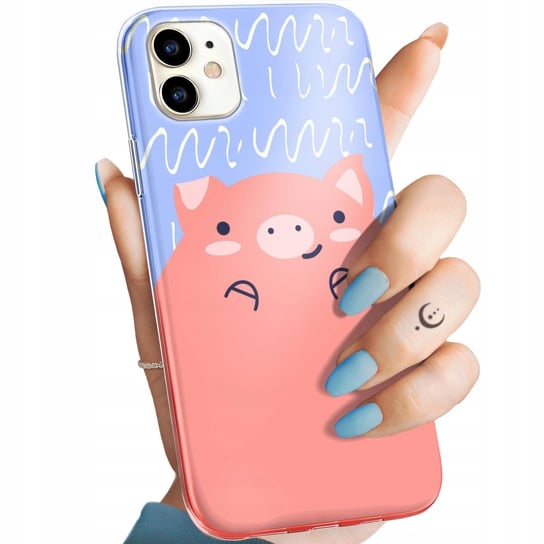 Etui Do Iphone 11 Wzory Świnka Peppa Bajka Obudowa Pokrowiec Case Apple