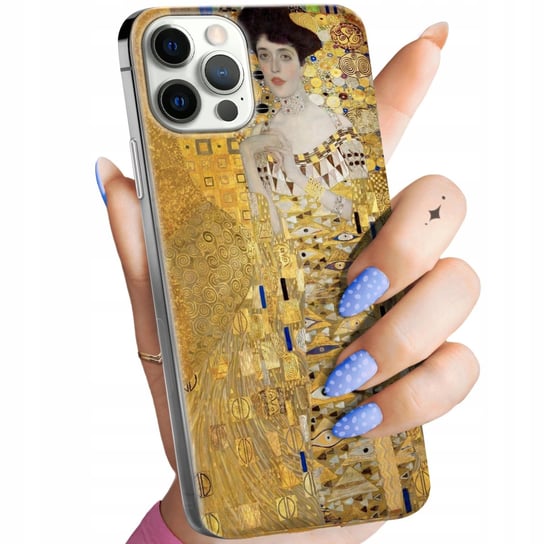 Etui Do Iphone 12 / 12 Pro Wzory Klimt Gustav Pocałunek Obudowa Pokrowiec Apple
