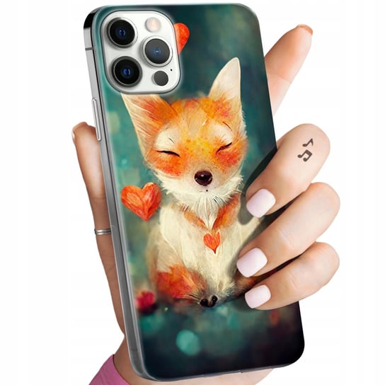 Etui Do Iphone 12 / 12 Pro Wzory Liski Lisy Fox Obudowa Pokrowiec Case Apple