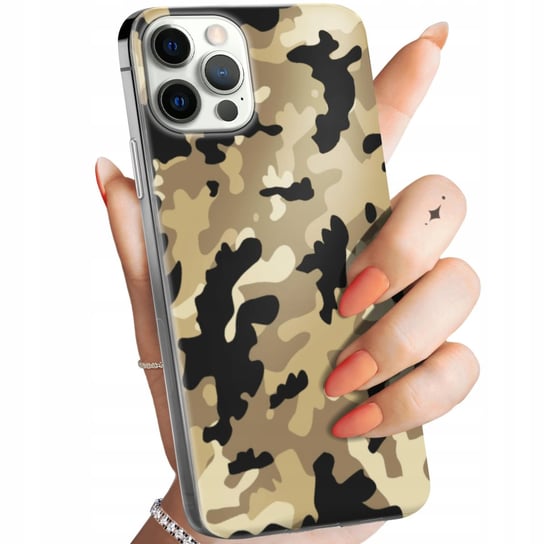 Etui Do Iphone 12 / 12 Pro Wzory Moro Wojskowe Militarne Obudowa Pokrowiec Apple