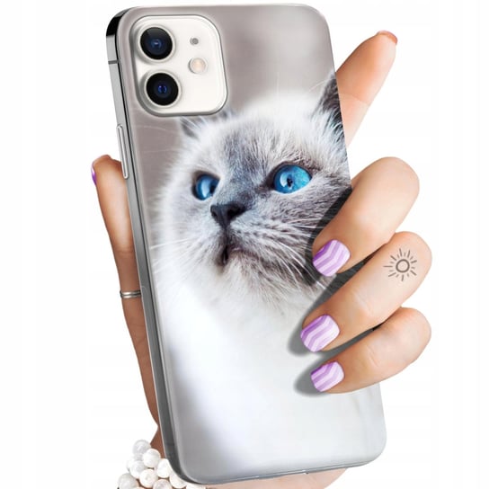 Etui Do Iphone 12 Mini Wzory Animals Zdjęcia Zwierzęta Obudowa Pokrowiec Apple