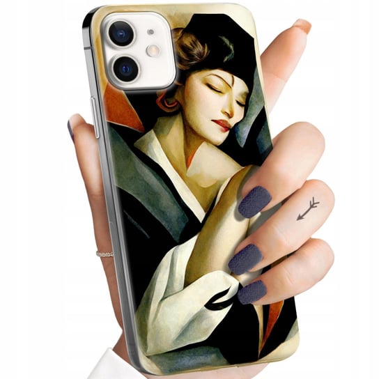 Etui Do Iphone 12 Mini Wzory Art Deco Łempicka Tamara Barbier Wielki Gatsby Apple