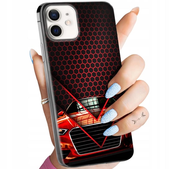 Etui Do Iphone 12 Mini Wzory Auto Motor Pojazdy Samochody Obudowa Pokrowiec Apple