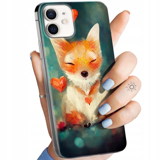 Etui Do Iphone 12 Mini Wzory Liski Lisy Fox Obudowa Pokrowiec Case Apple