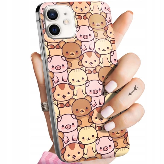 Etui Do Iphone 12 Mini Wzory Zwierzęta Pieski Kotki Lamy Domowe Dziekie Apple