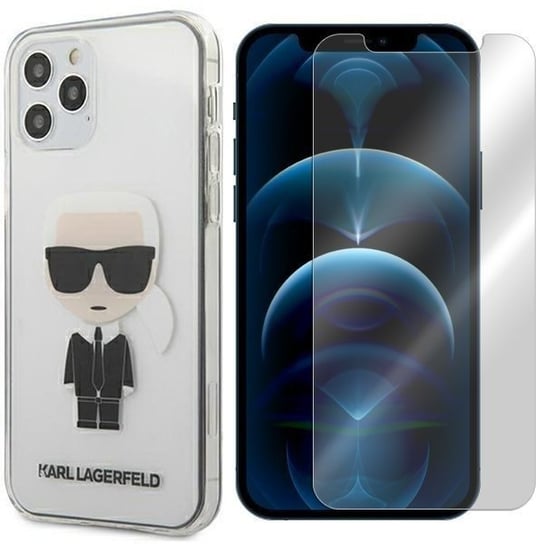 Etui Do Iphone 12 Pro Max Karl Iconic + Szkło 9H Karl Lagerfeld