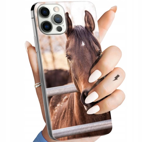 Etui Do Iphone 12 Pro Max Wzory Konie Kuce Pegazy Obudowa Pokrowiec Case Apple