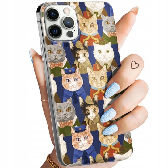 Etui Do Iphone 12 Pro Max Wzory Koty Kociaki Kotki Obudowa Pokrowiec Case Apple
