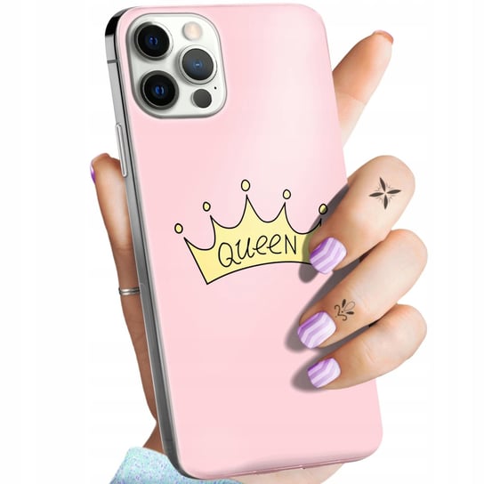 Etui Do Iphone 12 Pro Max Wzory Księżniczka Queen Princess Obudowa Case Apple