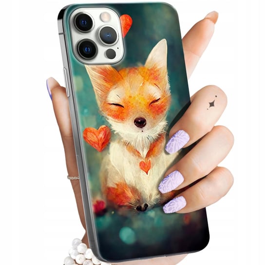 Etui Do Iphone 12 Pro Max Wzory Liski Lisy Fox Obudowa Pokrowiec Case Apple