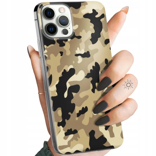 Etui Do Iphone 12 Pro Max Wzory Moro Wojskowe Militarne Obudowa Pokrowiec Apple