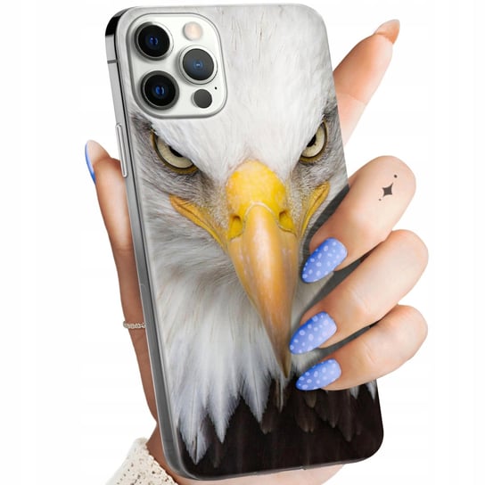 Etui Do Iphone 12 Pro Max Wzory Orzeł Sokół Eagle Obudowa Pokrowiec Case Apple