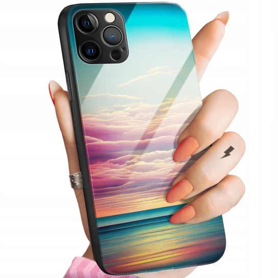 Etui Do Iphone 12 Pro Max Wzory Pastele Kolory Pastel Pastelowe Case +Szkło Hello Case