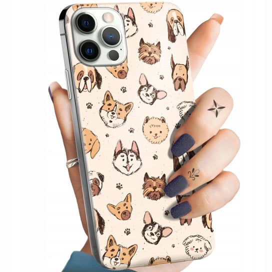 Etui Do Iphone 12 Pro Max Wzory Psy Pieski Pisiaki Obudowa Pokrowiec Case Apple