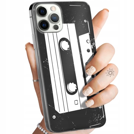 Etui Do Iphone 12 Pro Max Wzory Retro Old School Muzyka Gry Obudowa Case Apple
